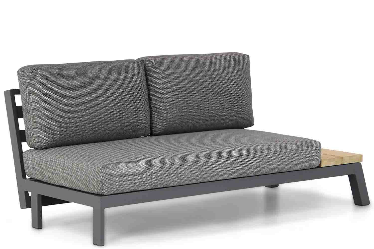 4 season outdoor empire platform 2 seater left with 3 cushions