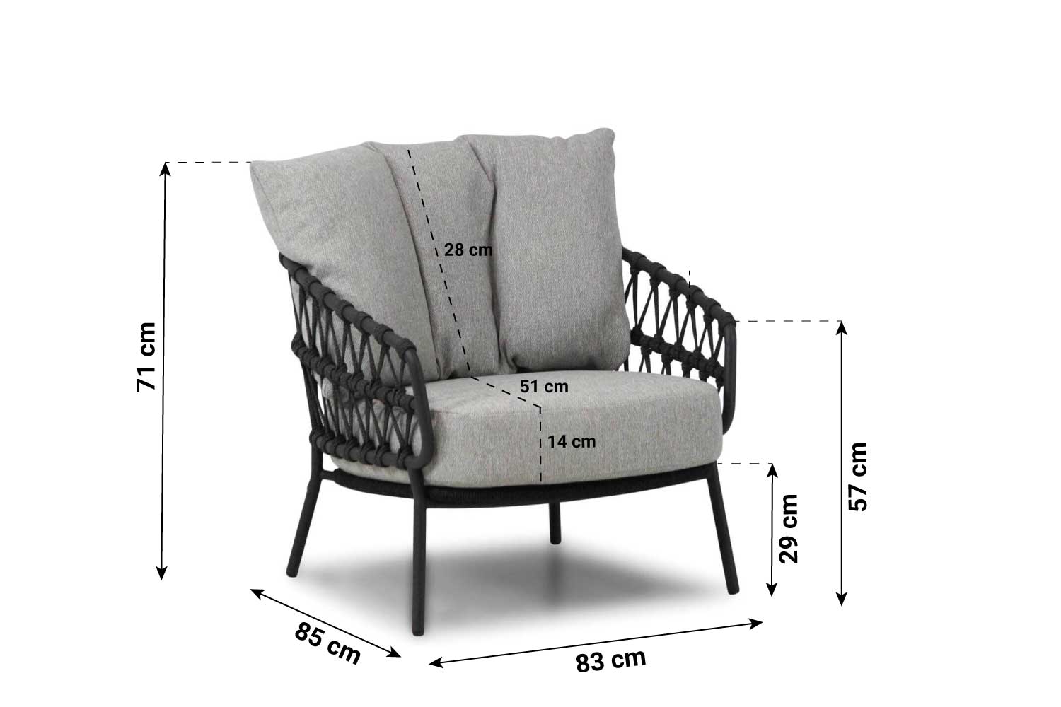 4 Seasons Calpi loungestoel