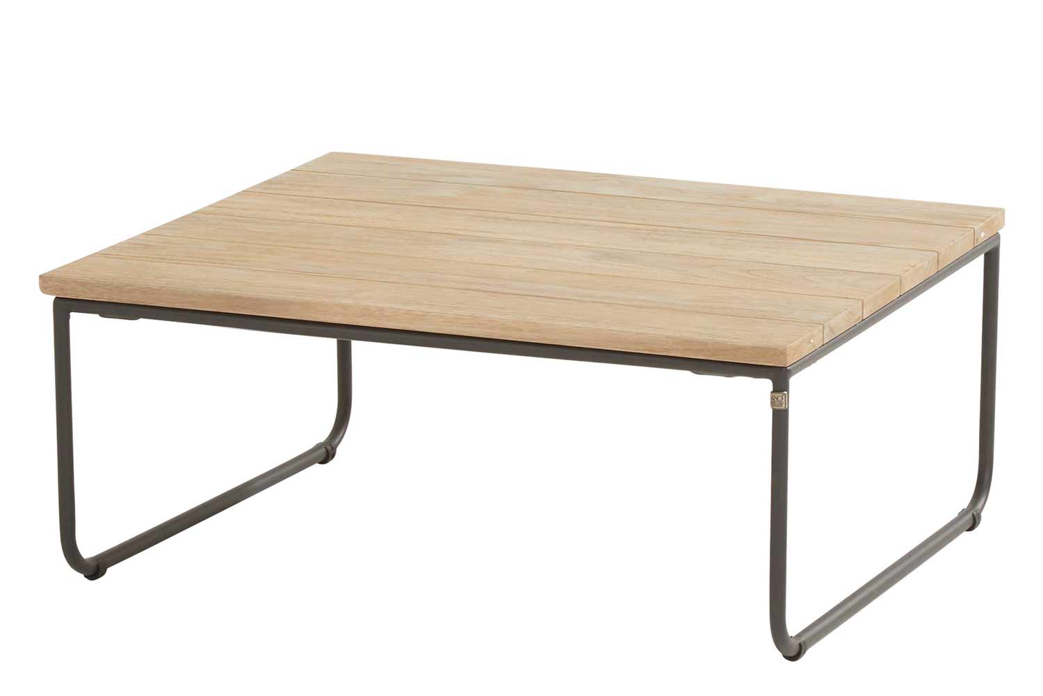 4 seasons outdoor axel coffee table teak square 80 x 80 cm (h30)