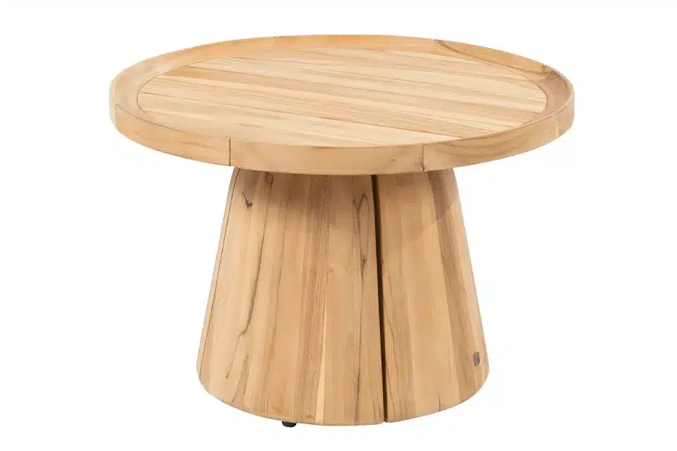4 seasons outdoor | koffietafel pablo teak Ø 60 x 40(h) cm