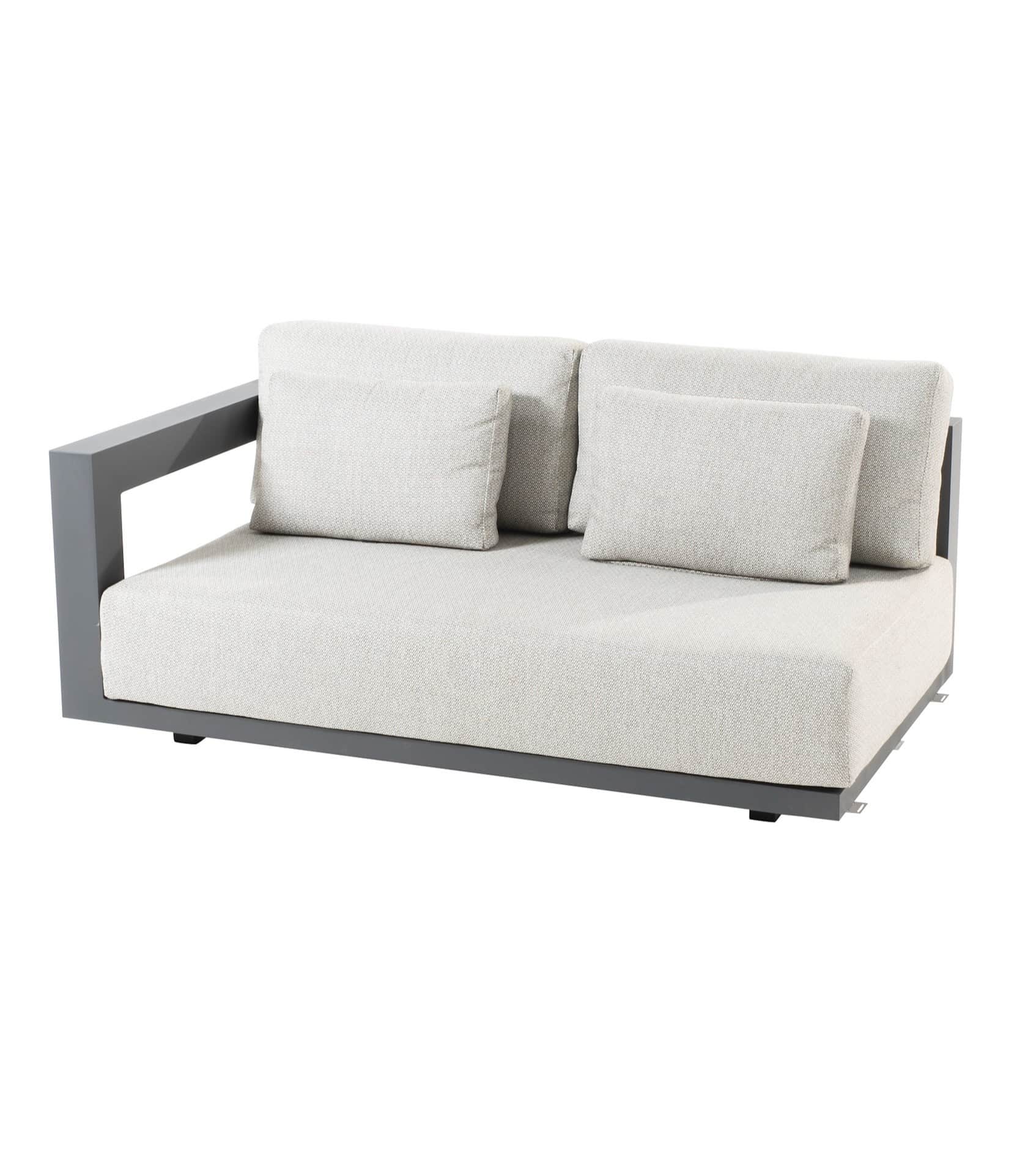 4 Seasons Outdoor Metropolitan 2.5-zits bank armleuning rechts