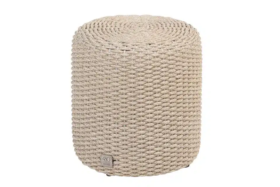 4 Seasons Outdoor | Muffin Poef Ø40 cm x 42(h) cm | Latte