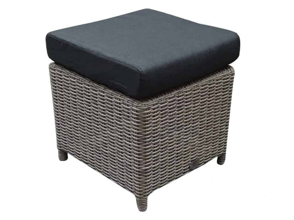 AVH Voetenbank 45x45xH45 cm grijs