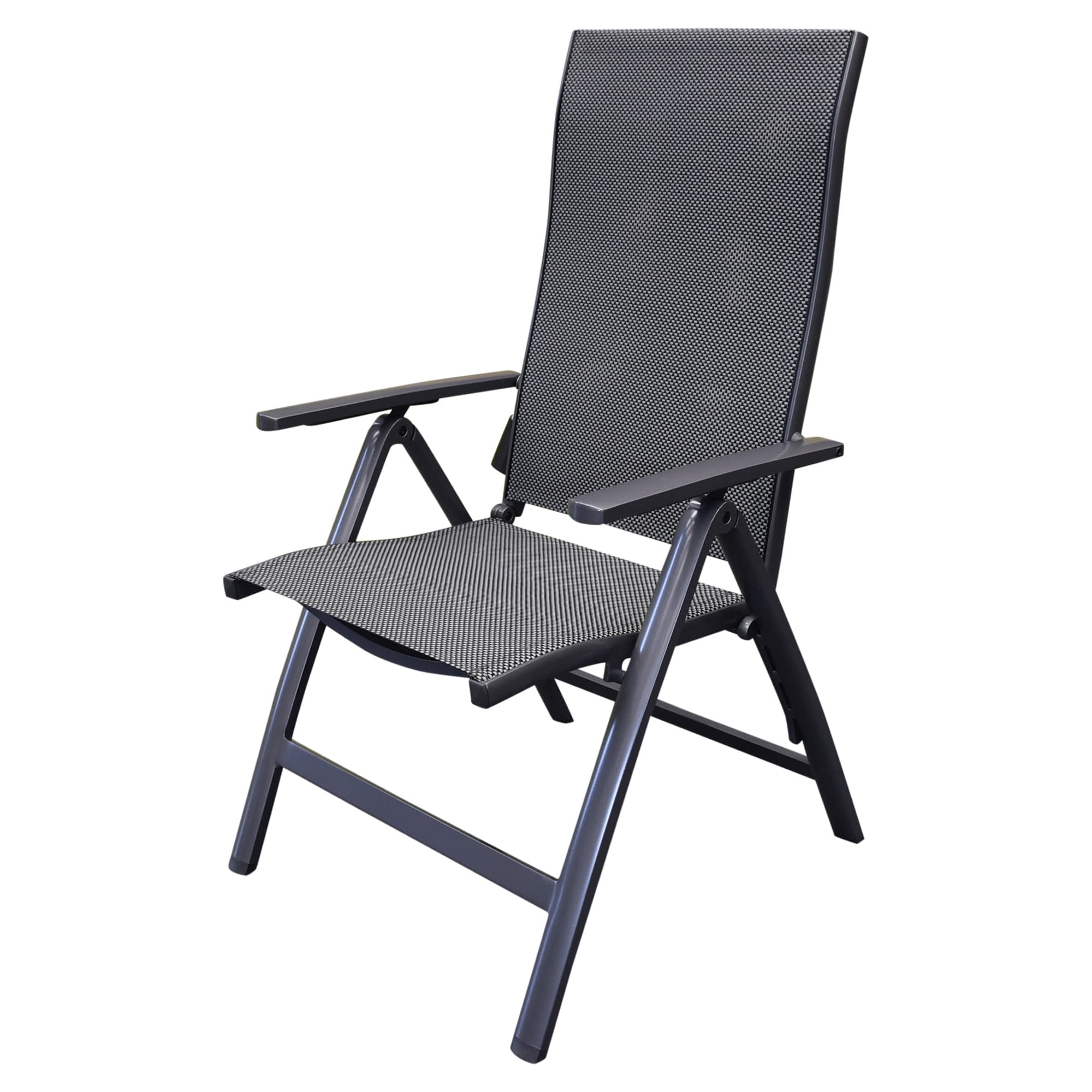 Adelaide dining standenstoel verstelbaar aluminium antraciet