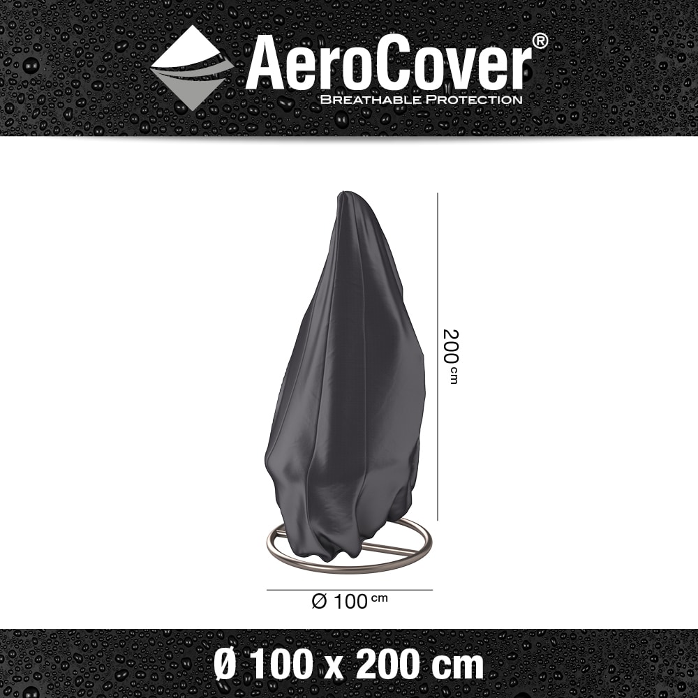 Aerocover Hangstoel hoes antraciet