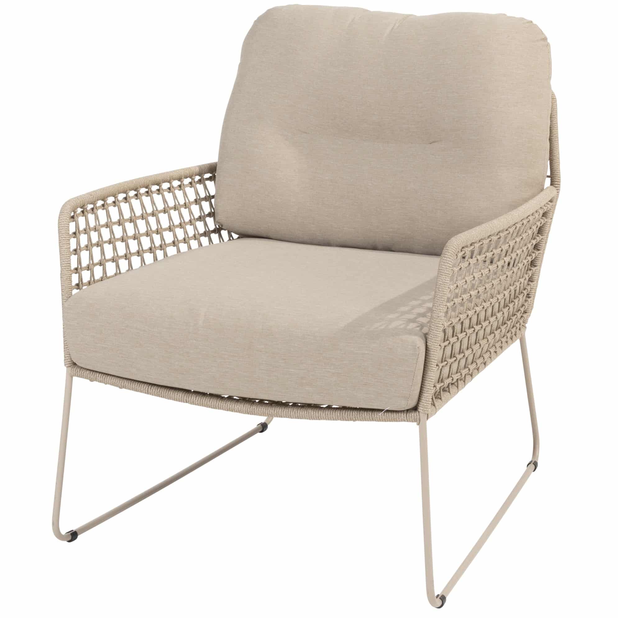 Albano lounge tuinstoel latte Taste 4SO