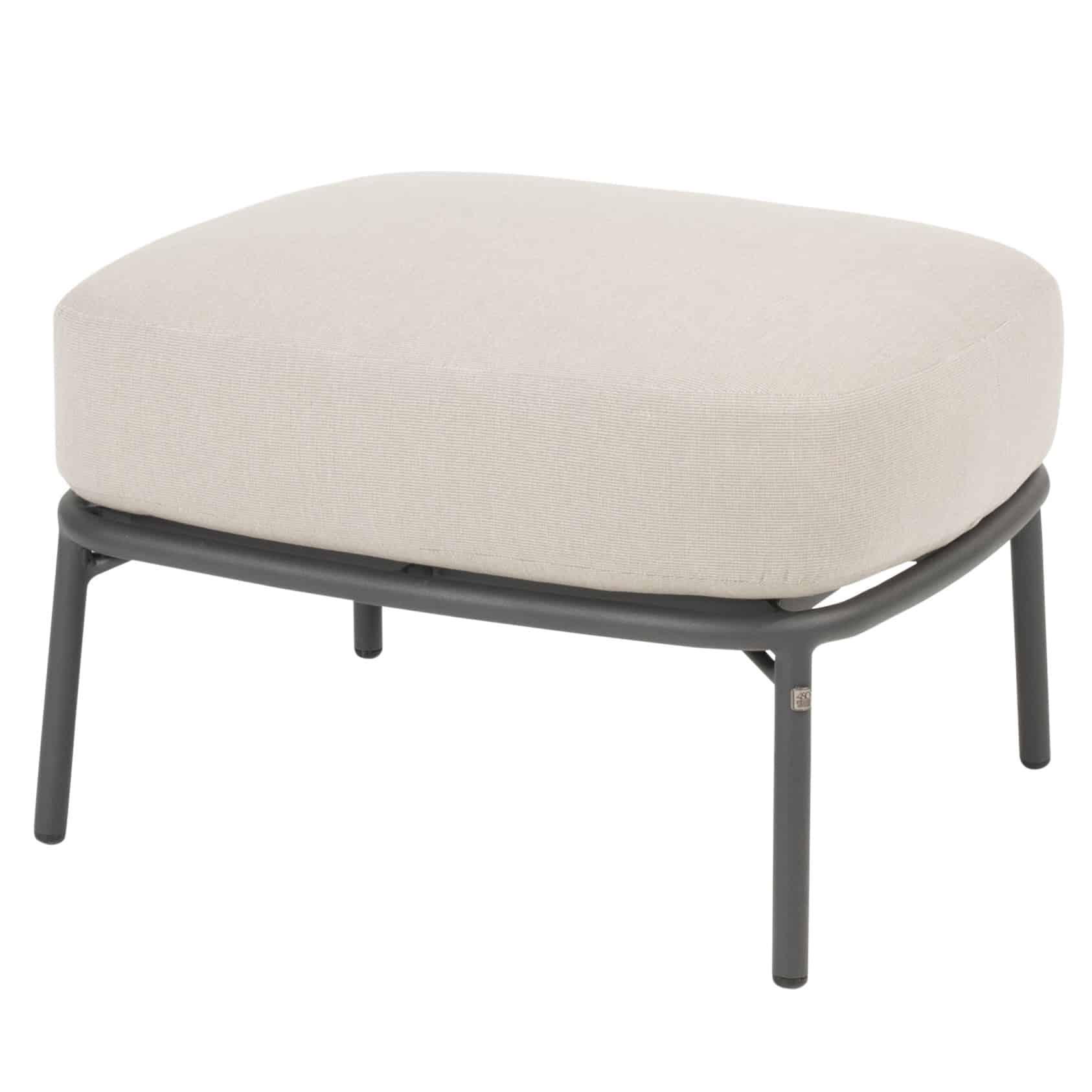 Albareto voetenbank antraciet rope Taste 4SO