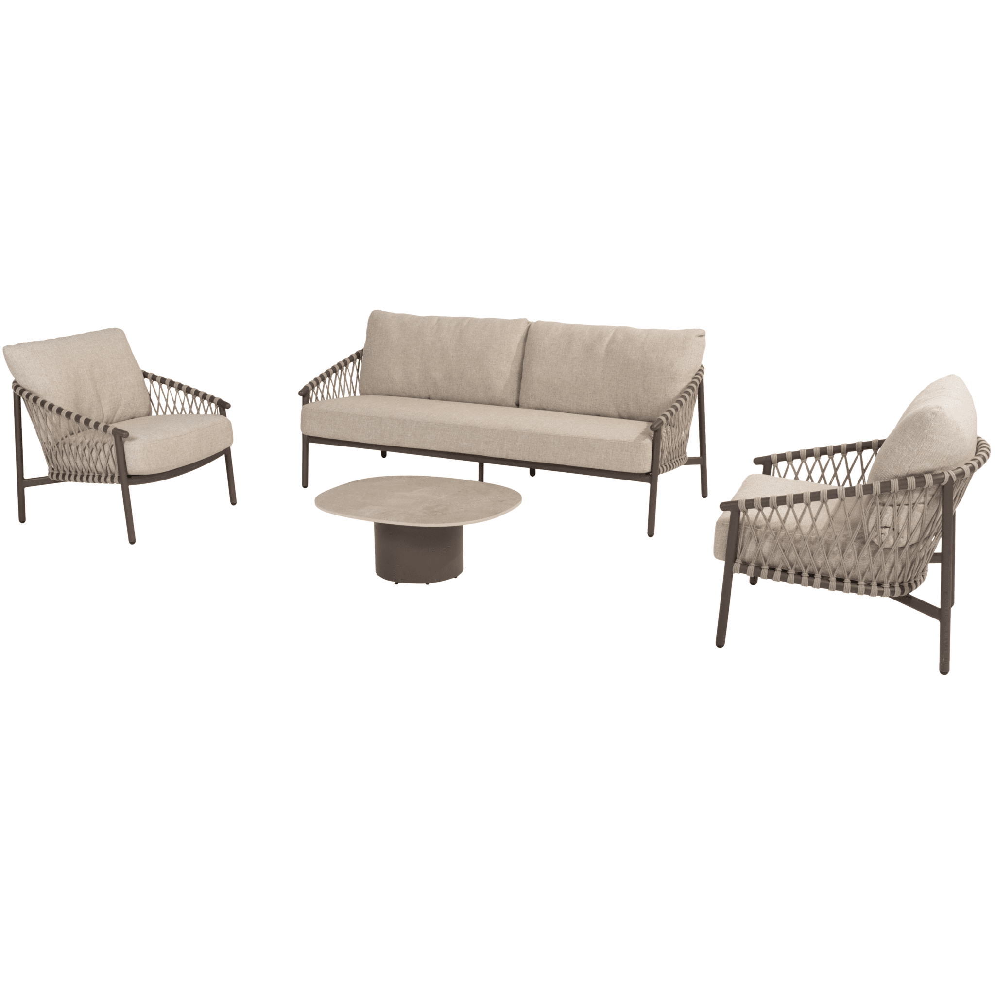 Allora stoel bank loungeset 4 delig terre 4 Seasons Outdoor