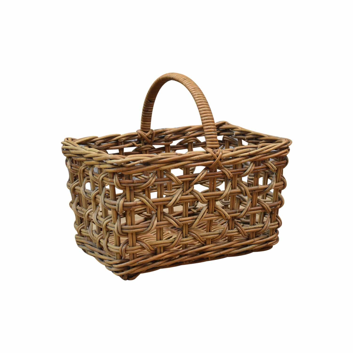 Andreas lacak merah mand 40x28xH23-34 cm