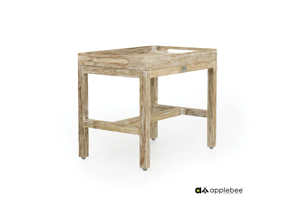 Apple Bee | Bijzettafel Olive 60 x 40 x 50(h) cm | Coastal Teak