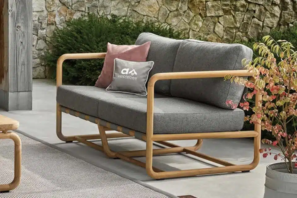 Apple Bee | Loungebank 2-zits Dolce | Grey