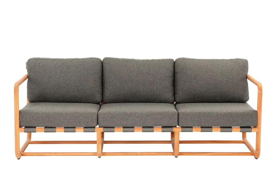 Apple Bee | Loungebank 3-zits Dolce | Grey