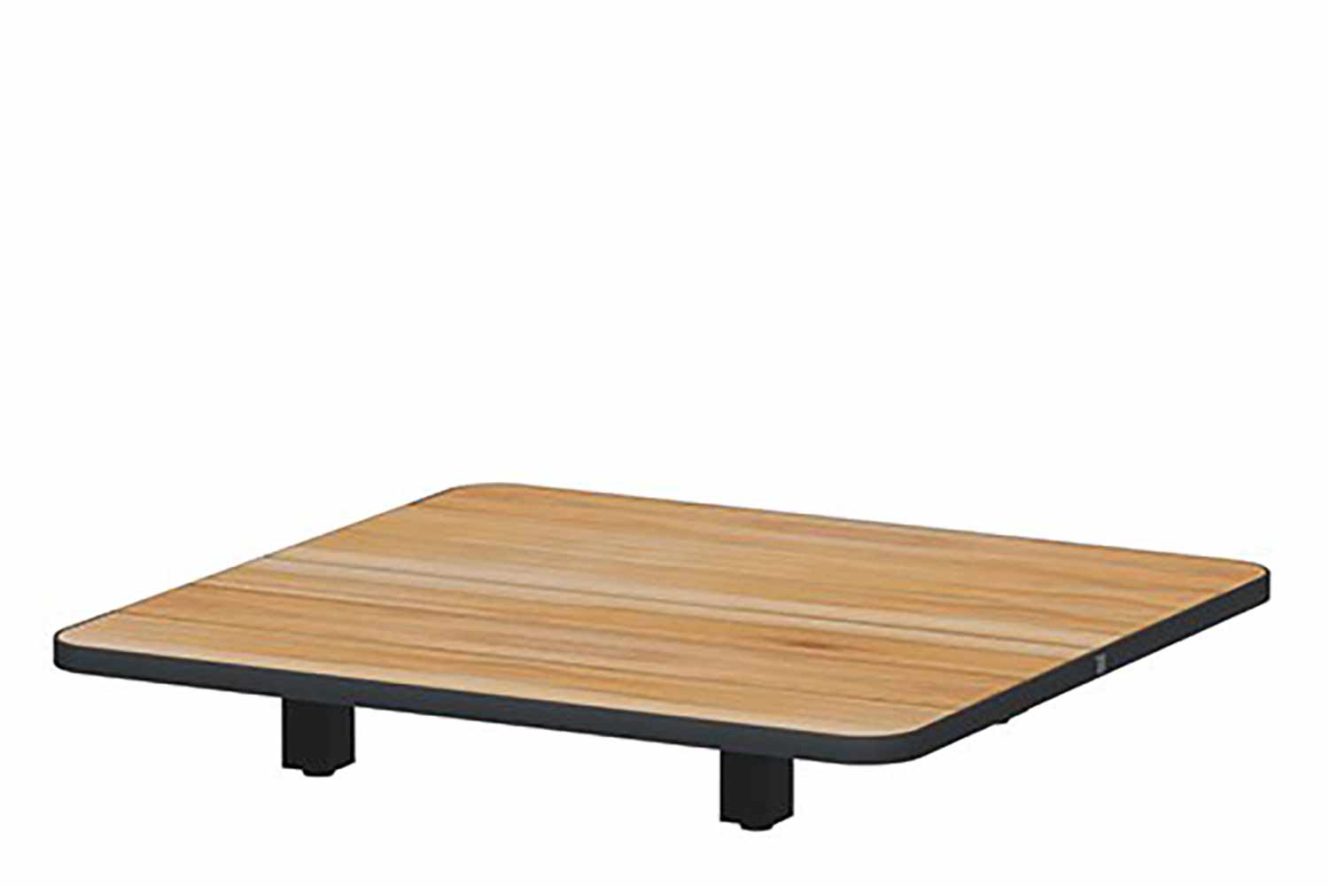 arcade floating coffee table 90 x 90 x 14 cm.