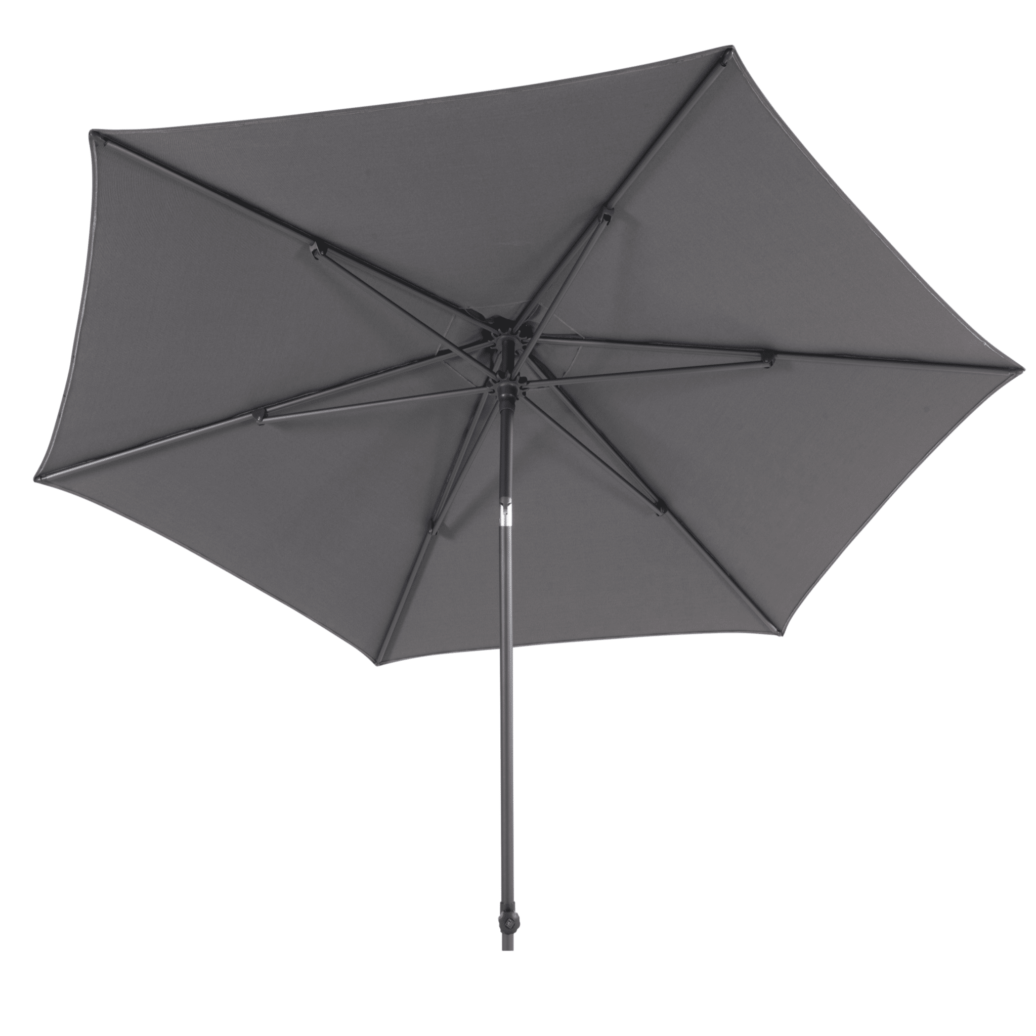 Azzurro stokparasol 300 cmØ charcoal 4 Seasons Outdoor