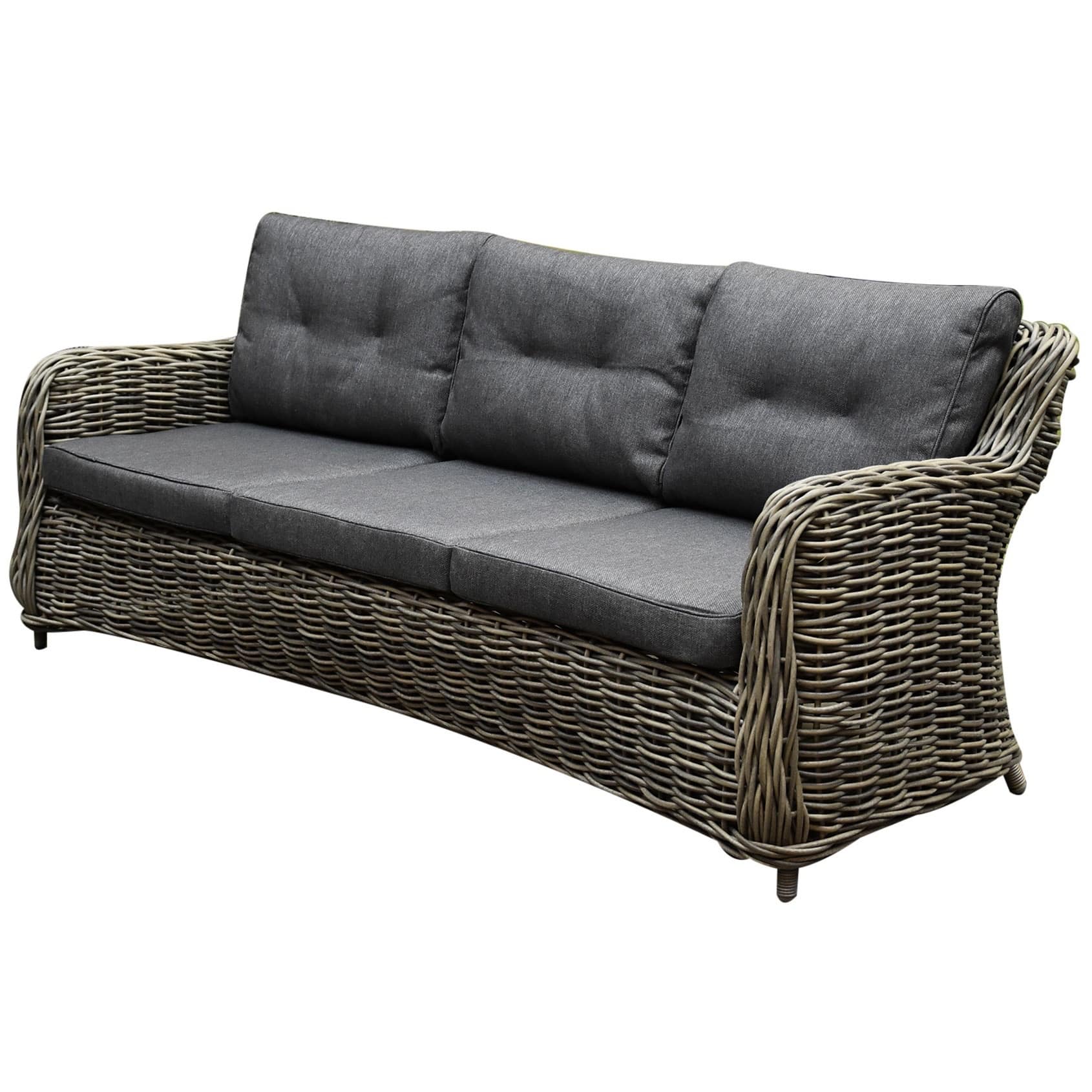 Barakaldo premium 3-zitsbank grijs