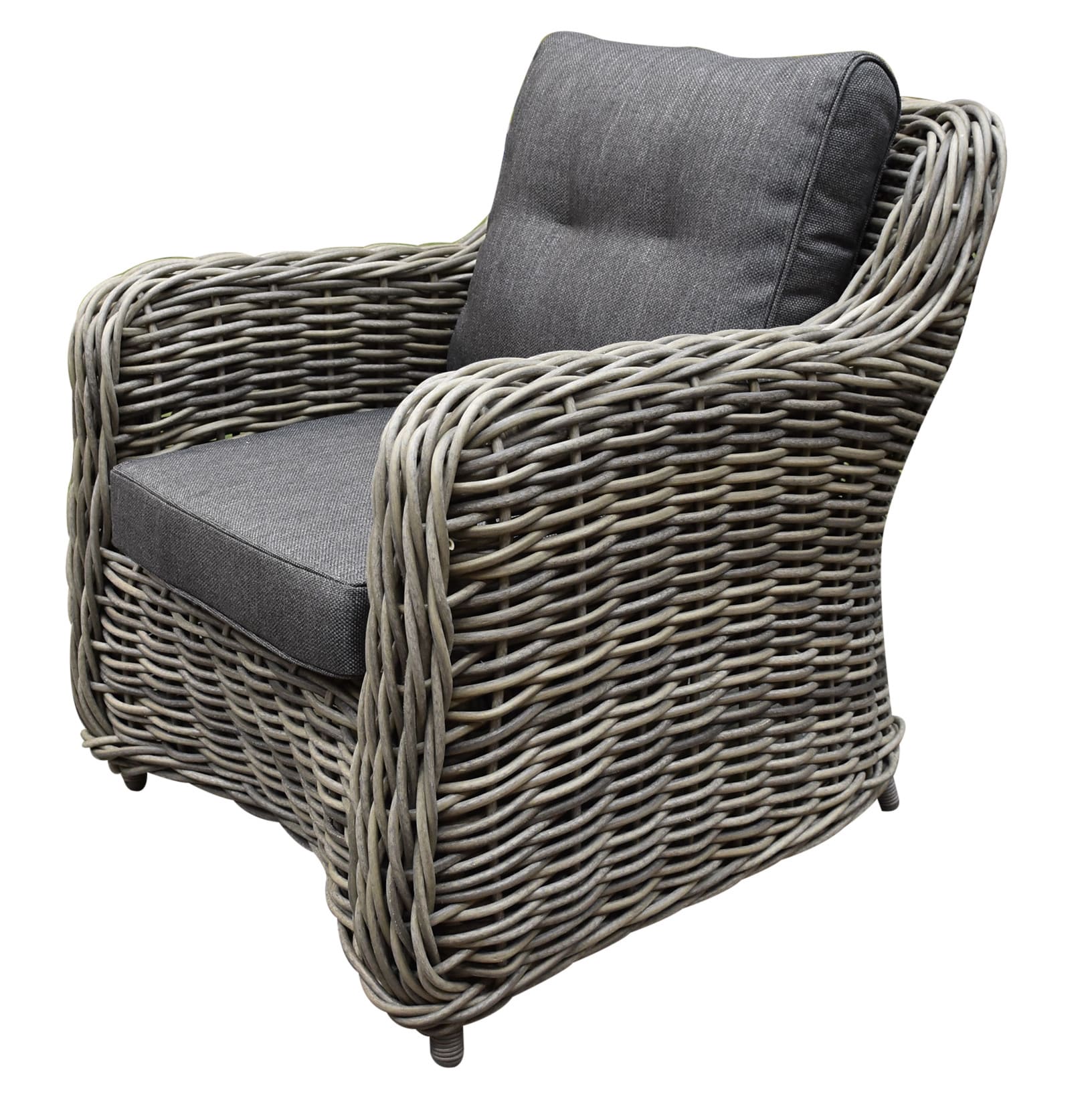 Barakaldo premium lounge tuinstoel grijs