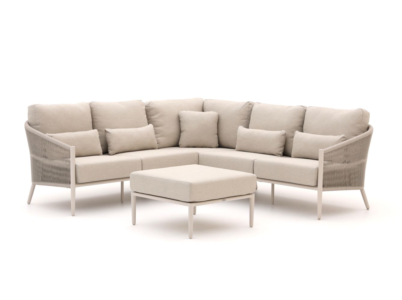 Bellagio Mineo hoek loungeset 4-delig - Laagste prijsgarantie!