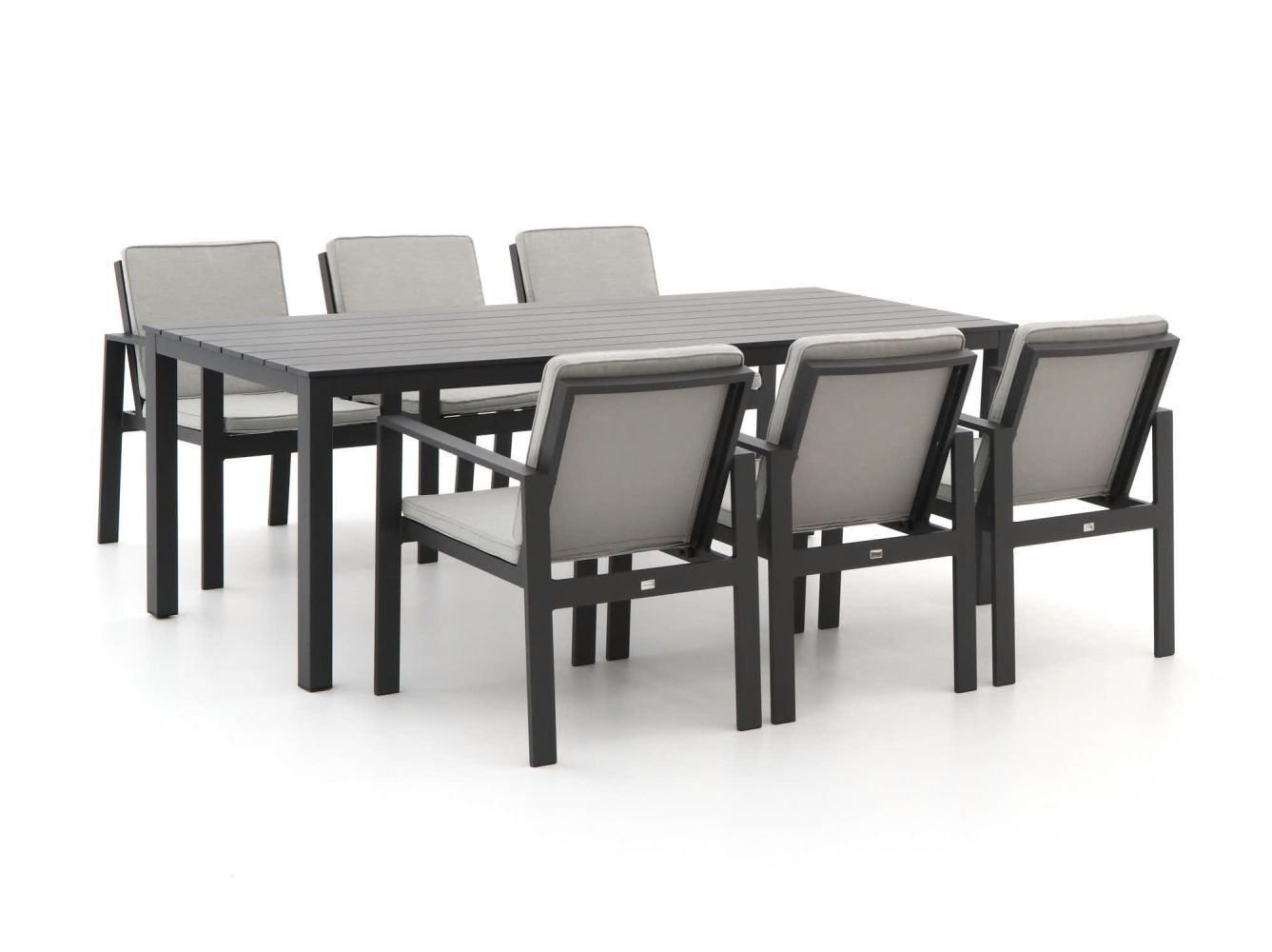 Bellagio Vezzano/Menzano 220cm dining tuinset 7-delig - Laagste prijsgarantie!