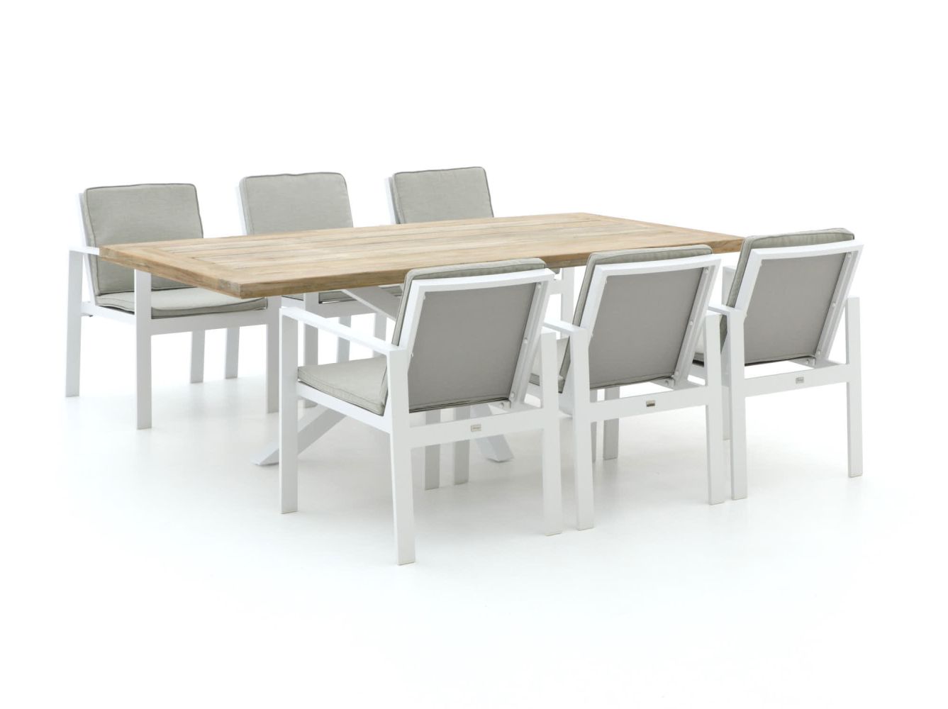 Bellagio Vezzano/Montorio 220cm dining tuinset 7-delig - Laagste prijsgarantie!