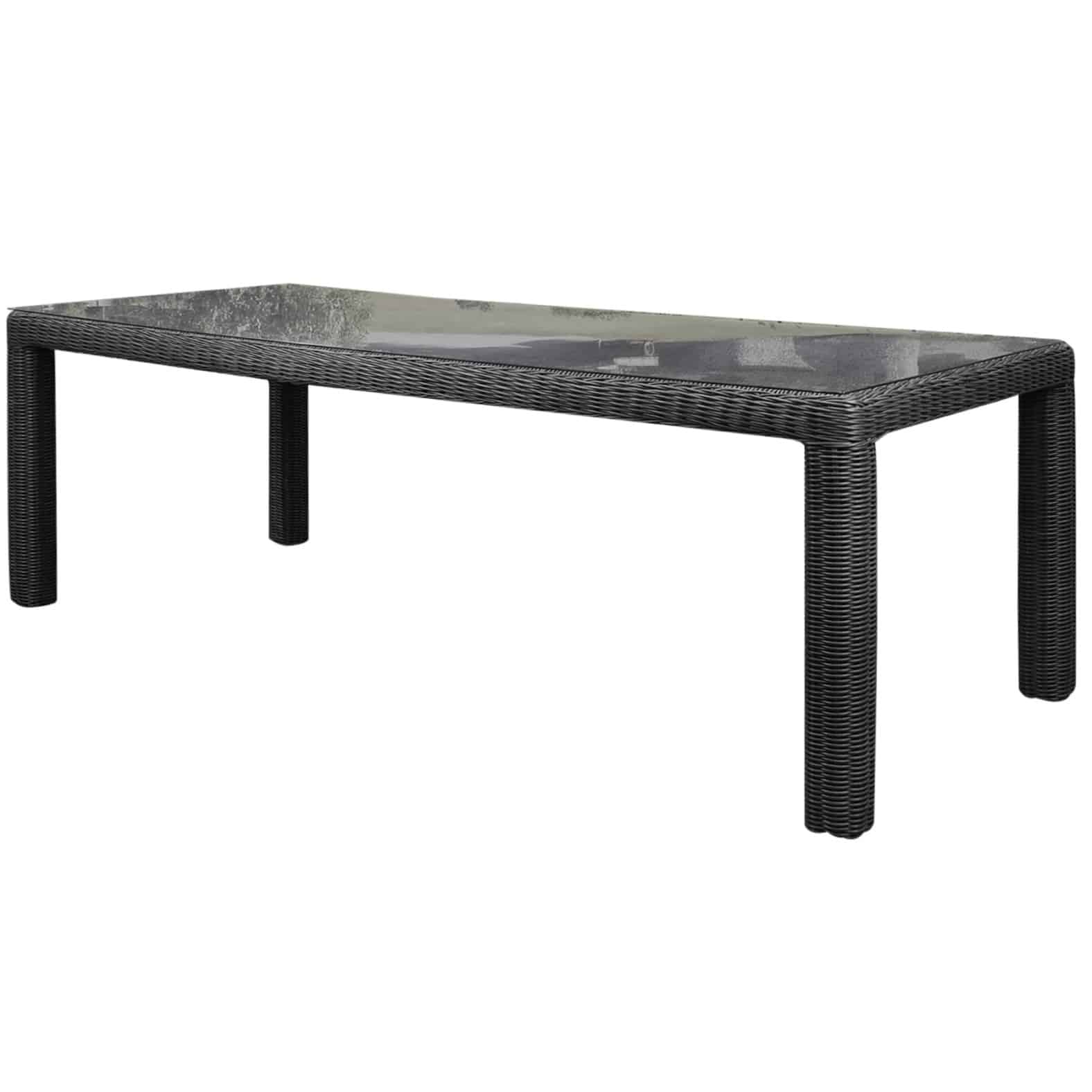 Bergamo dining tuintafel 240x100xH78 cm antraciet