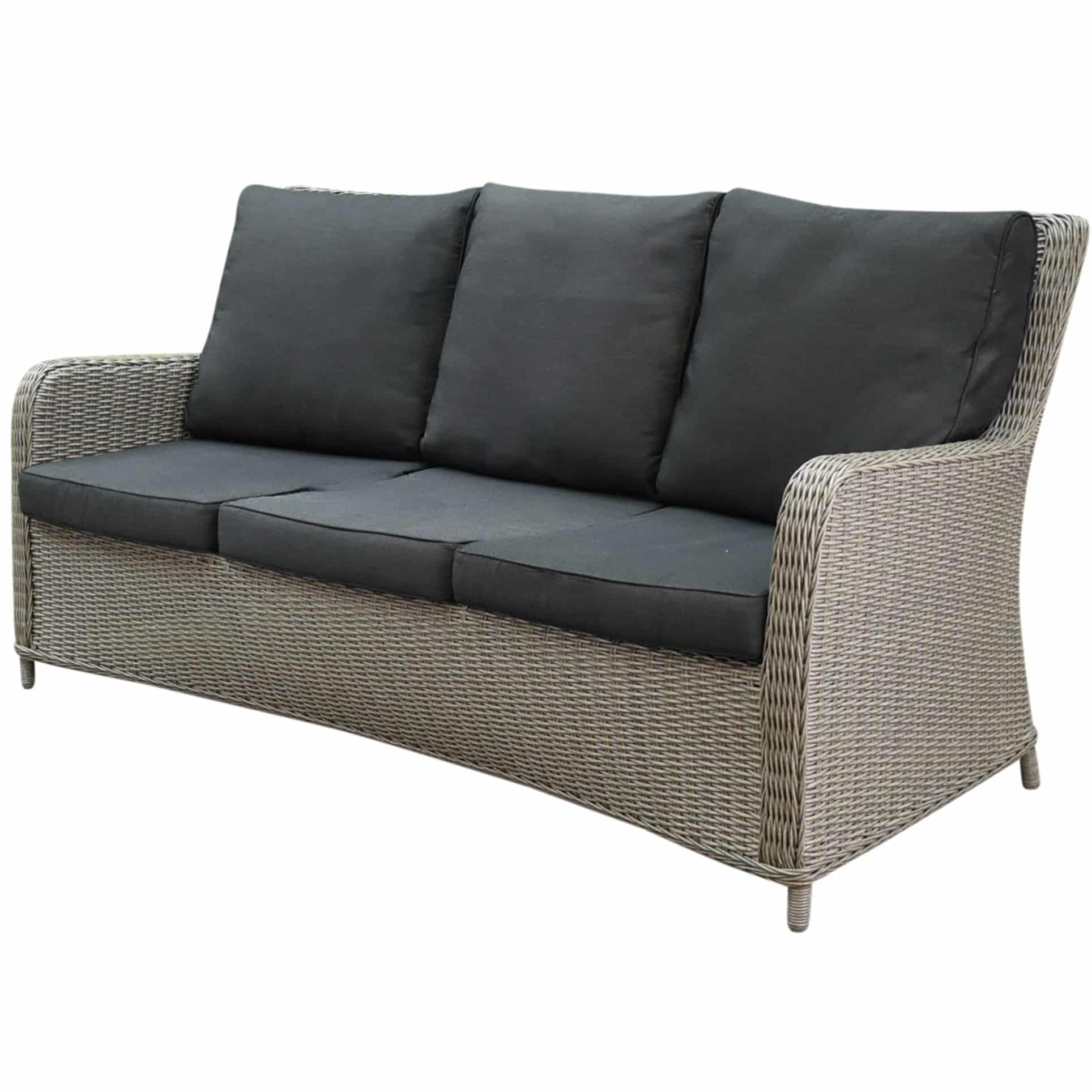 Bilbao 3-zitsbank grijs