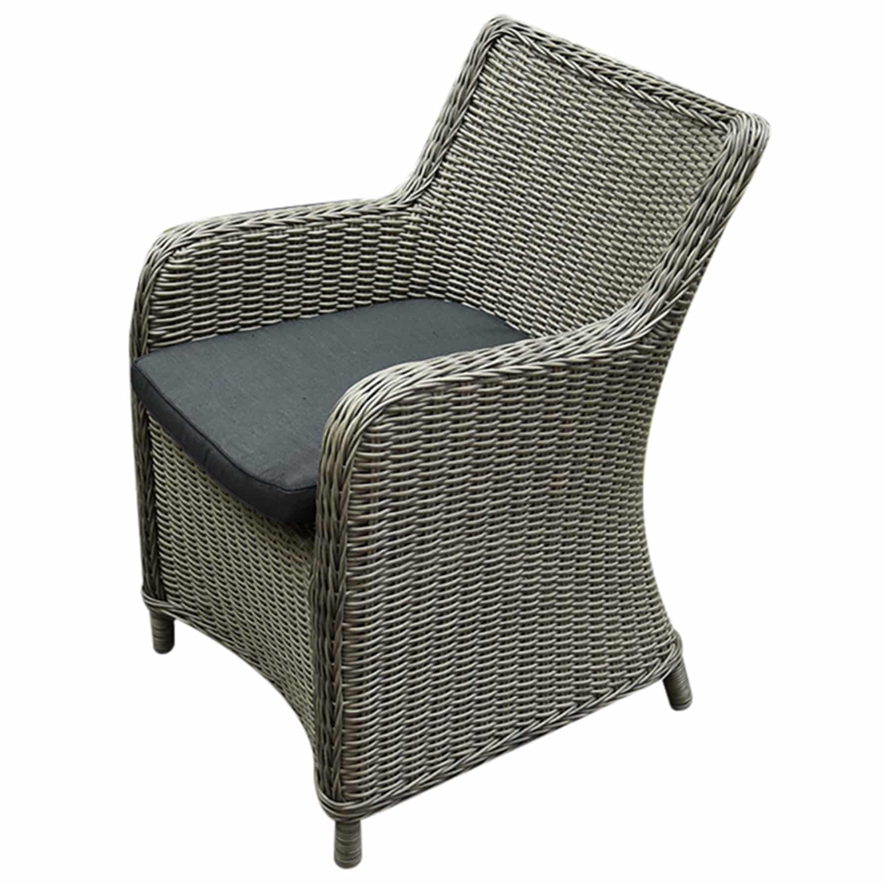 Bilbao dining tuinstoel grijs