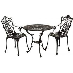 Bistroset Art Nouveau - antiek brons