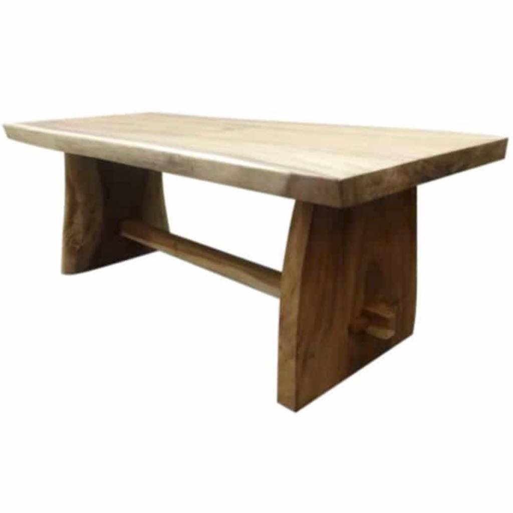 Boomstamtafel 225x90xH77,5 cm– bladdikte 8 cm