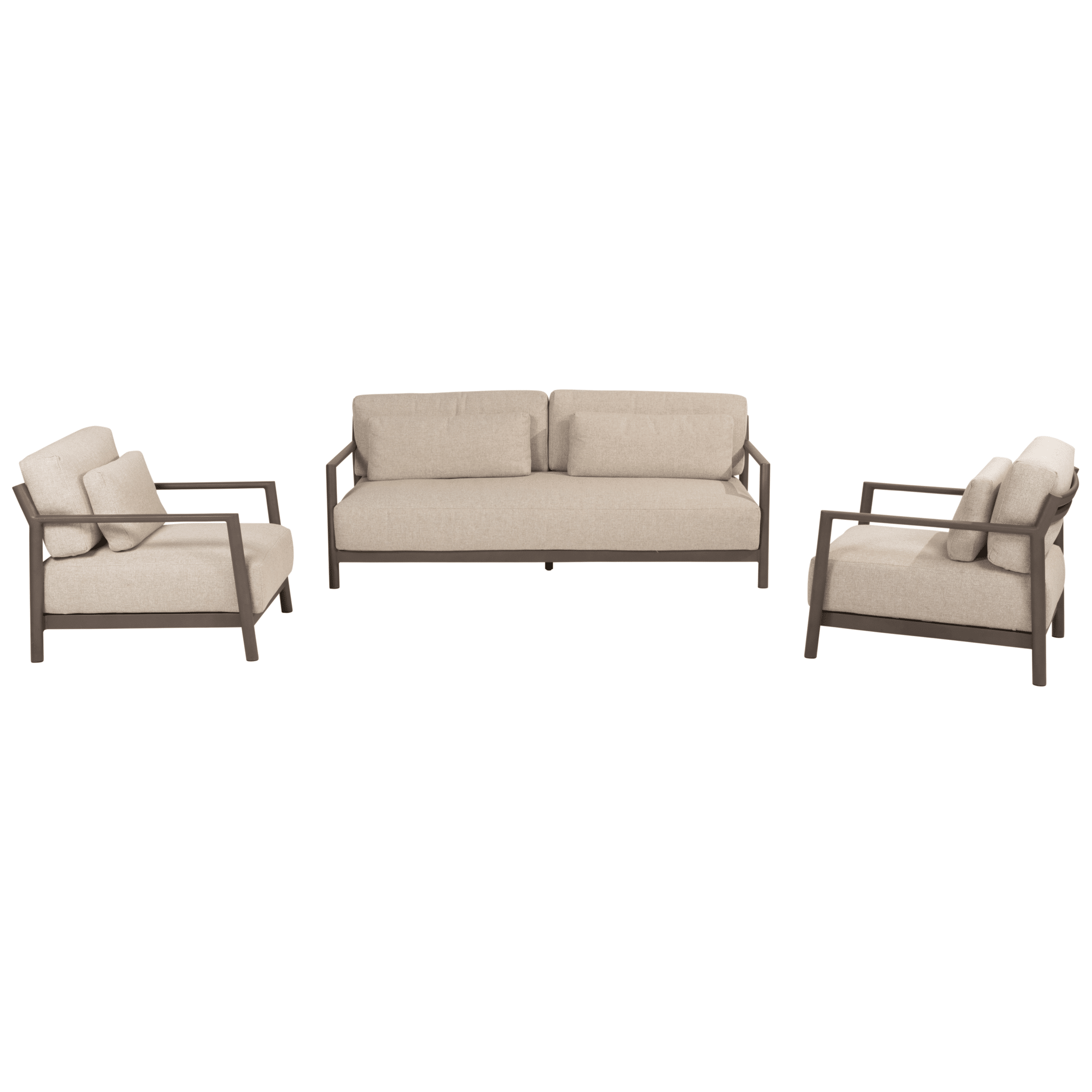 Capresi stoel bank loungeset 3 delig terre 4 Seasons Outdoor