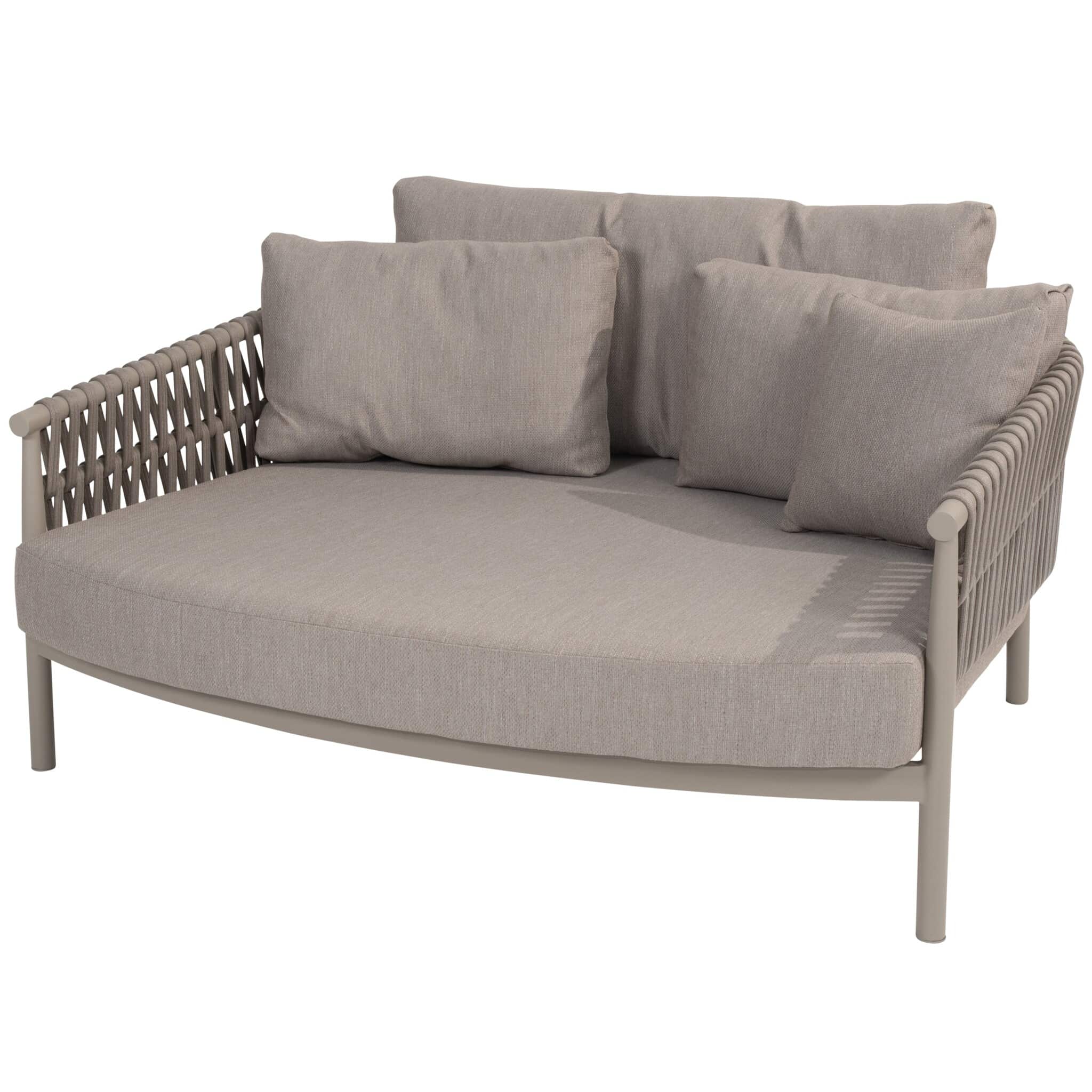 Catalana 2 persoons ligbed met 4 kussens en hoofdkussen cloud Taste 4SO