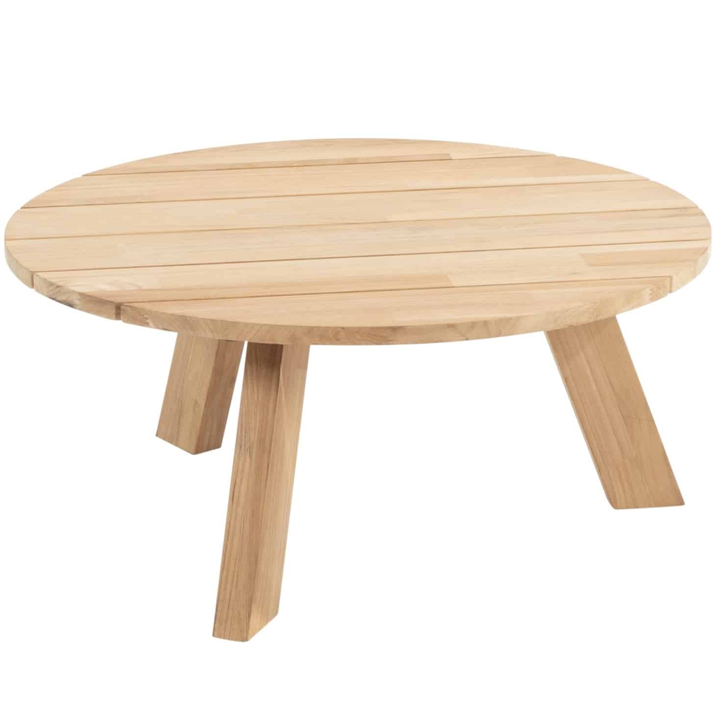 Cosmic lounge tuintafel 78x35 cm rond teak 4 Seasons Outdoor