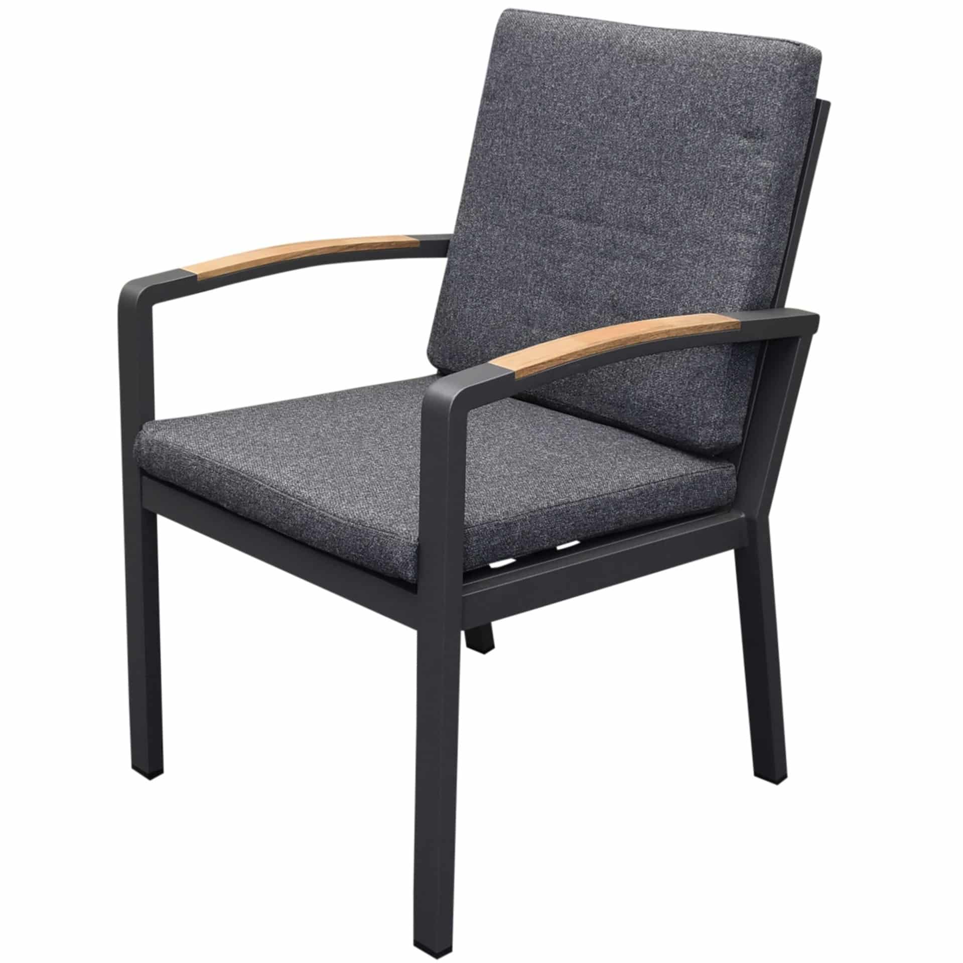 Costa Rica dining tuinstoel aluminium antraciet