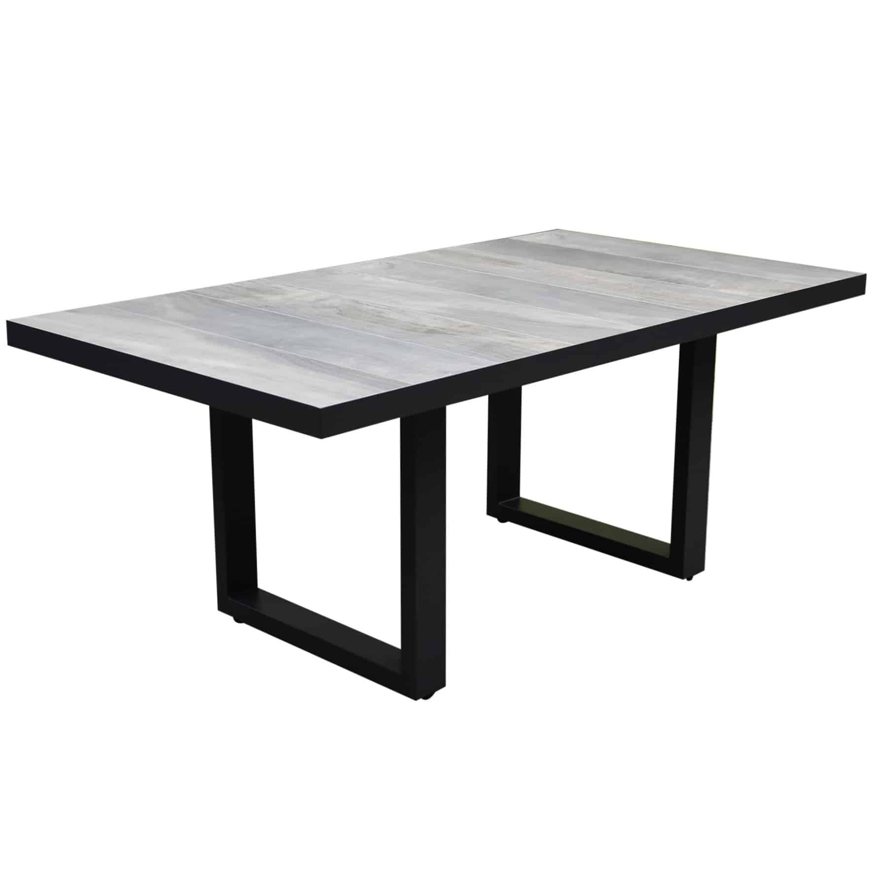 Dallas lounge-diningtafel 160x90xH65 cm antraciet