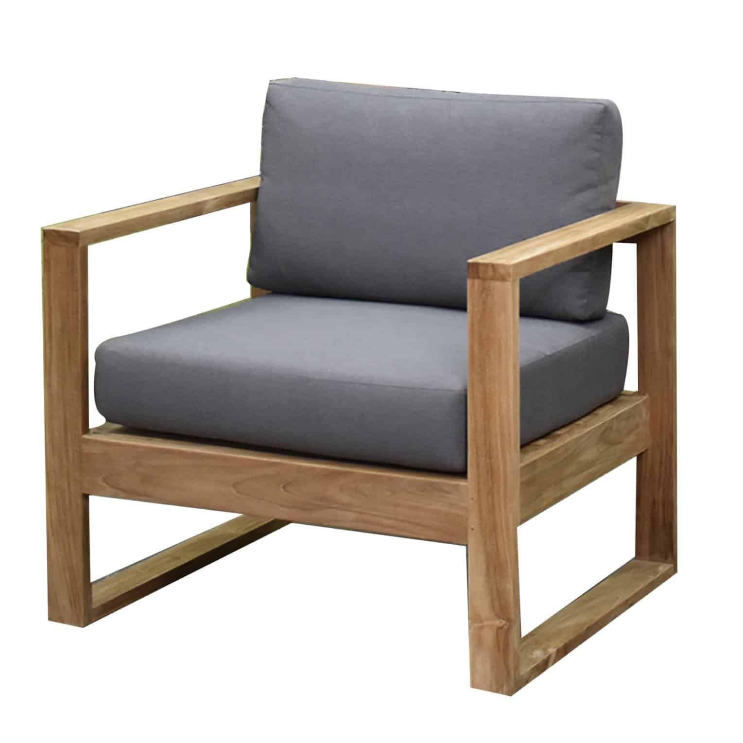 Dubai lounge tuinstoel teak