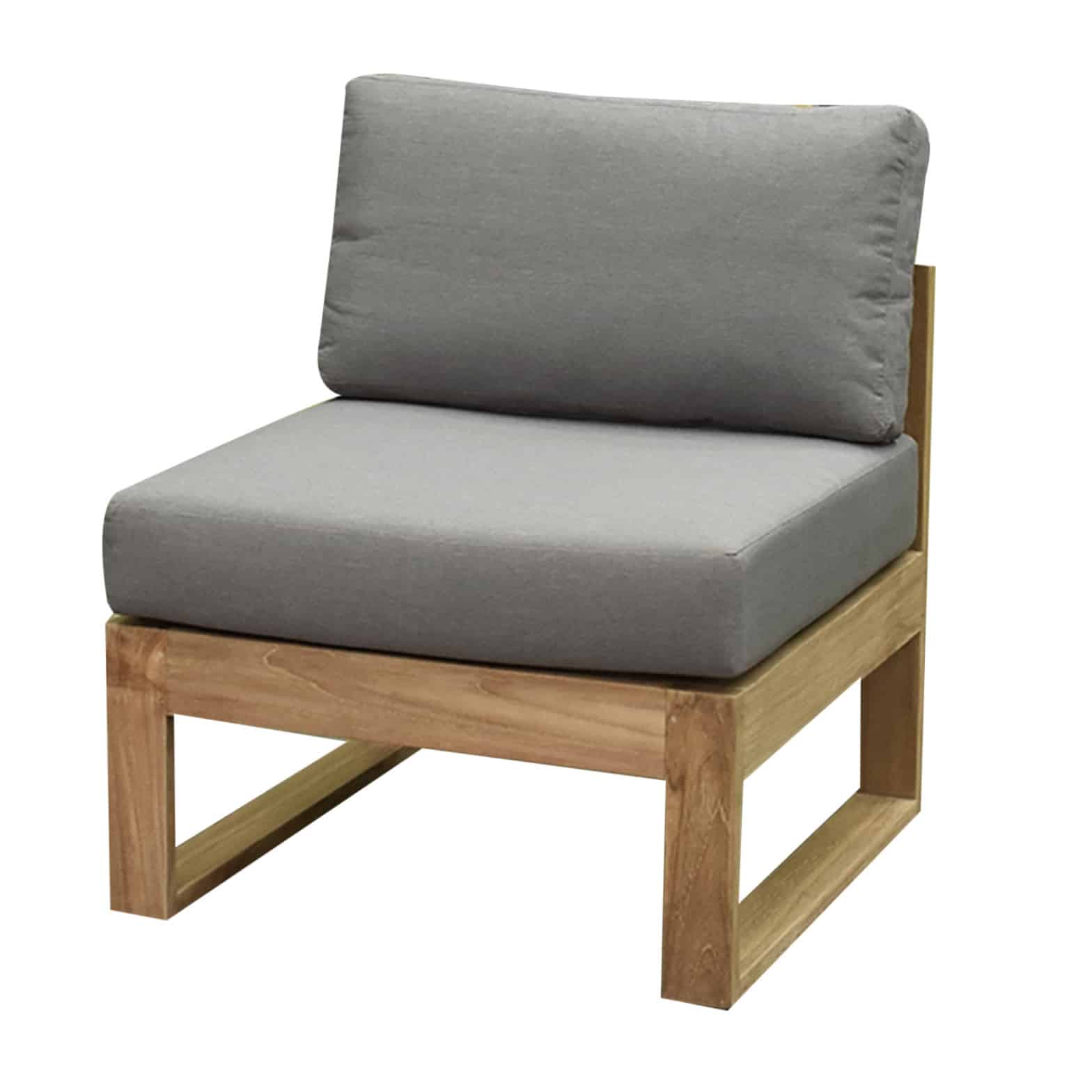 Dubai middenelement teak