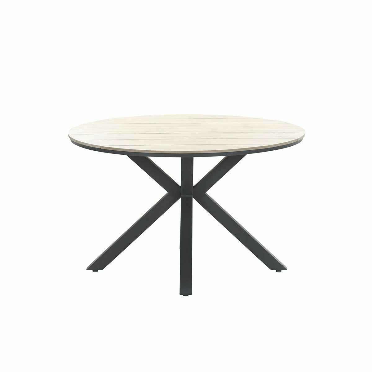 Edison tuintafel 122cm rond Vironwood