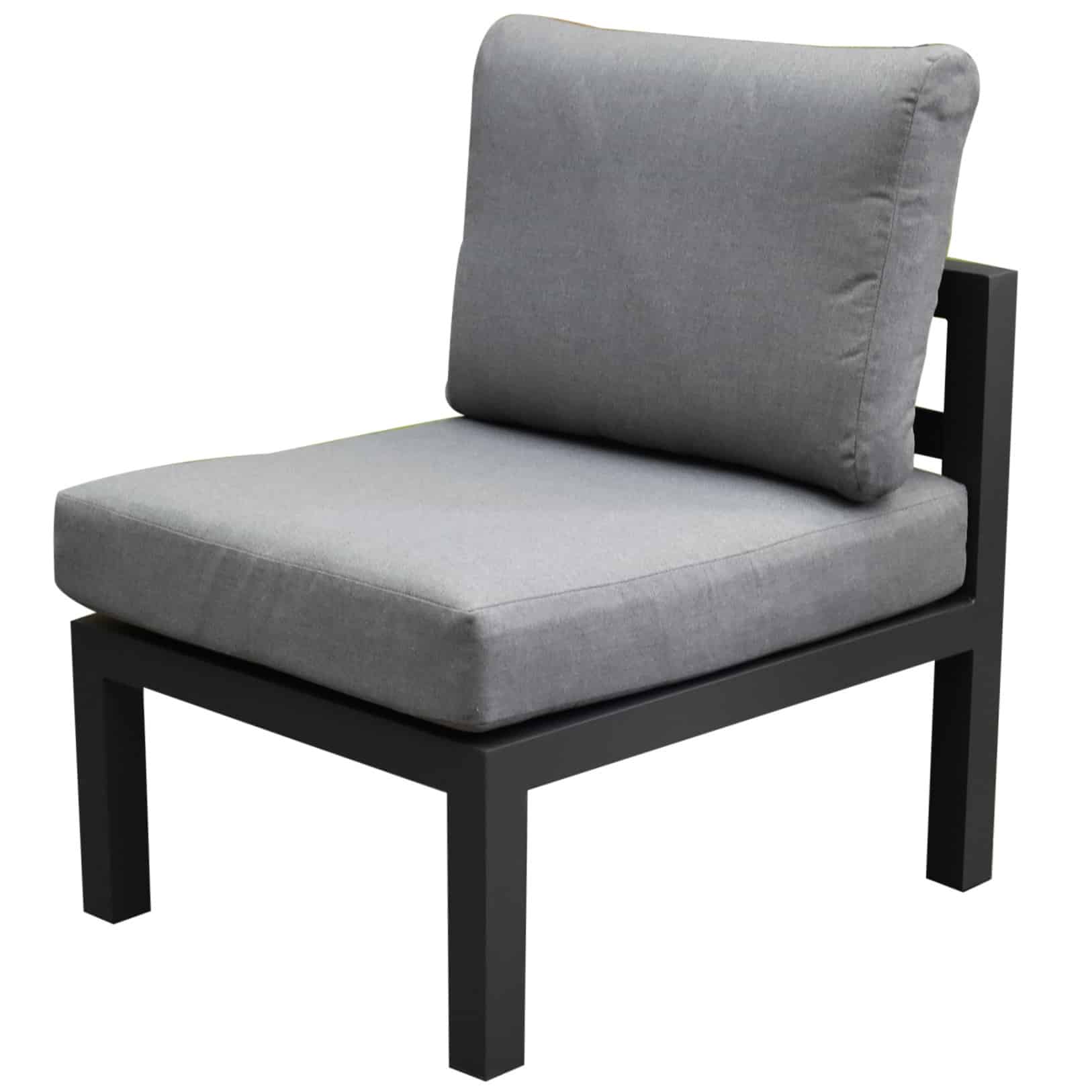 Fabri middenelement aluminium antraciet