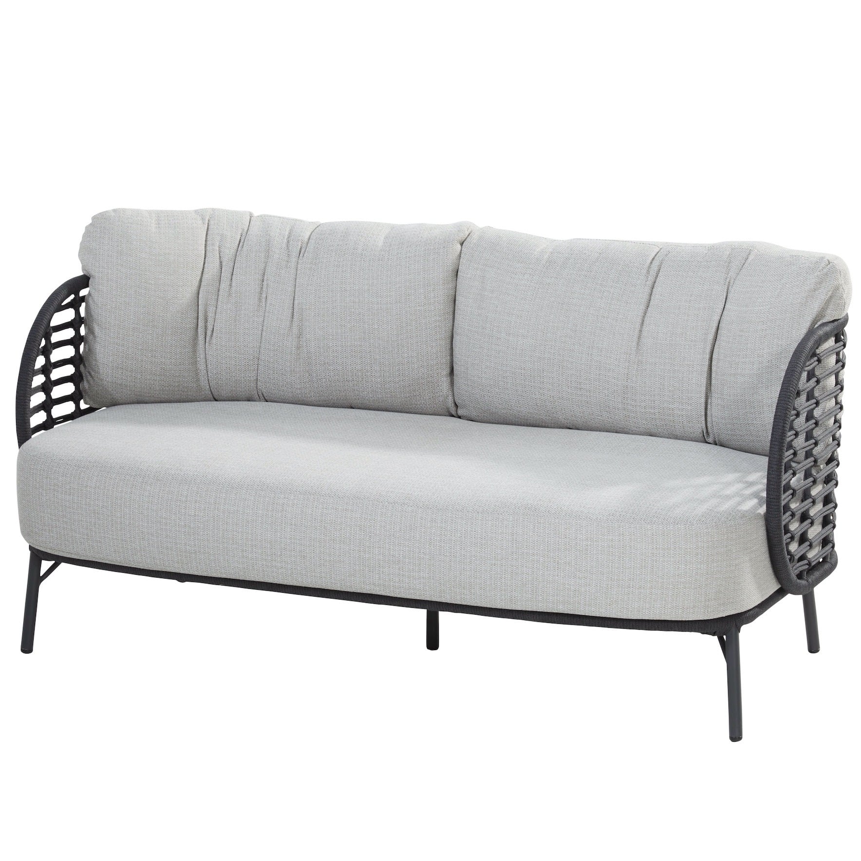 Fabrice 2,5-zitsbank antraciet 4-Seasons Outdoor