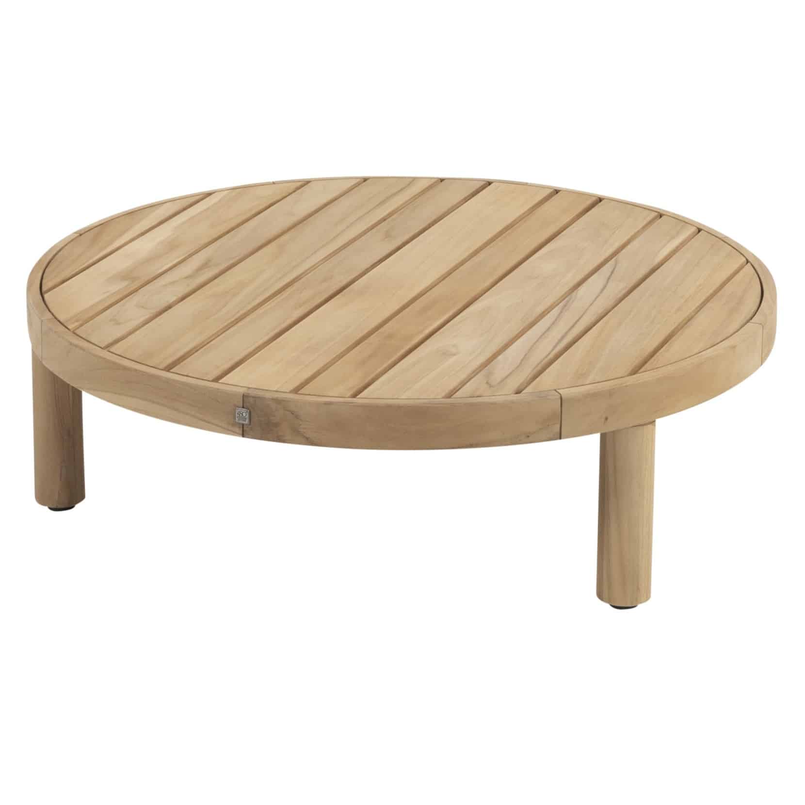 Finn salontafel teak 80 cm rond 4 Seasons Outdoor