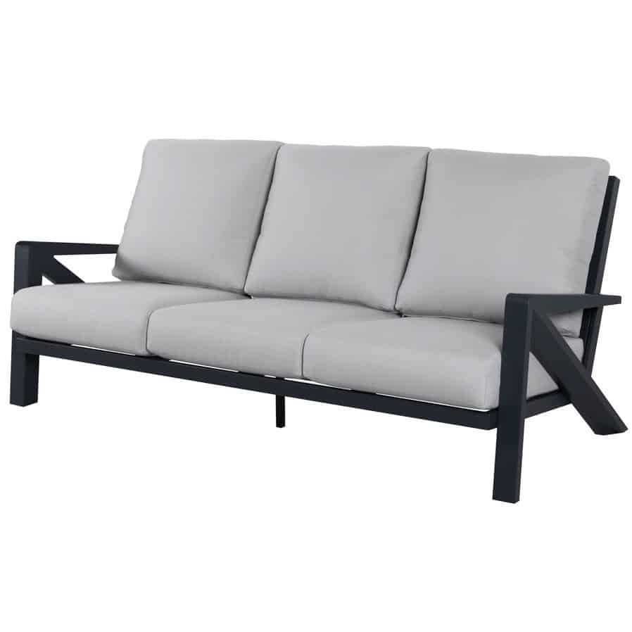 Fortaleza 3-zitsbank antraciet