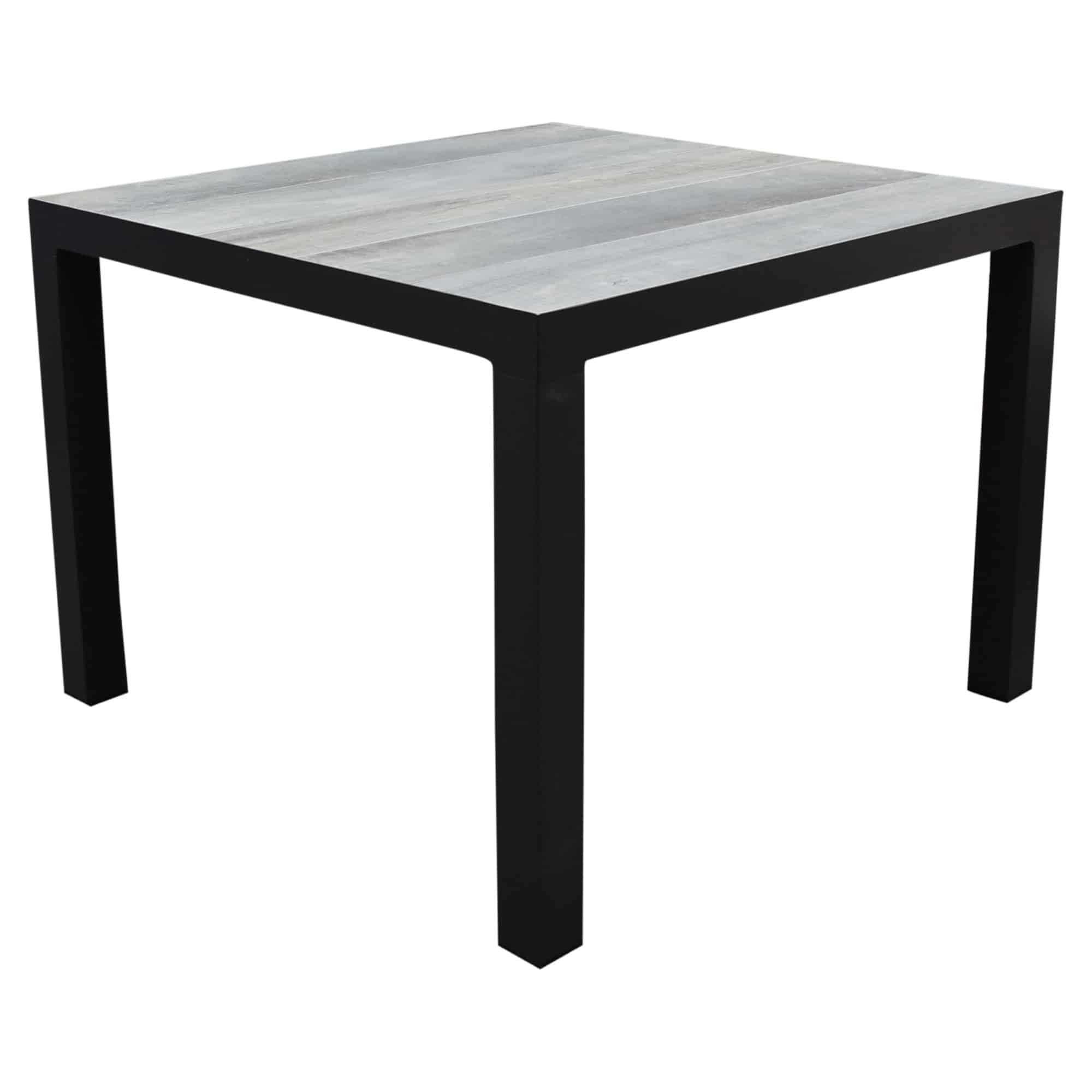 Fresno dining tuintafel 100x100xH74cm antraciet