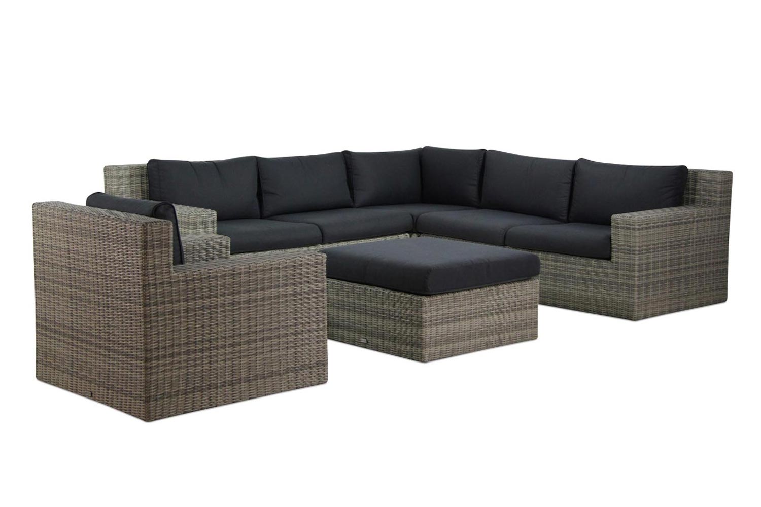 Garden Collections Amico hoek loungeset 5-delig