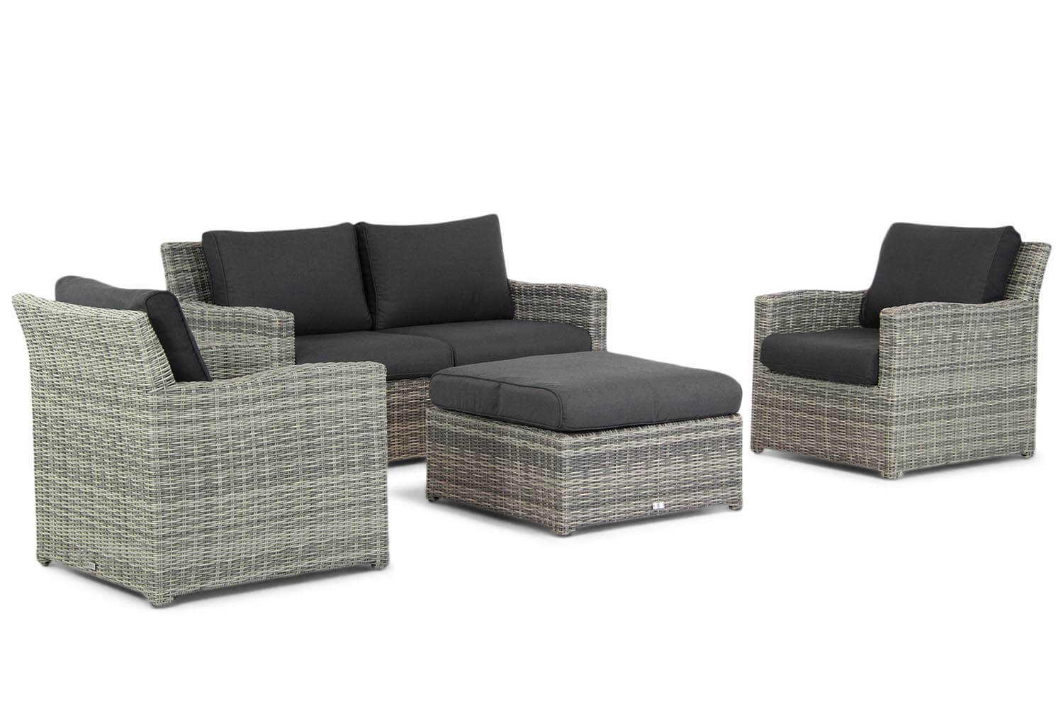 Garden Collections Giardino stoel-bank loungeset 4-delig