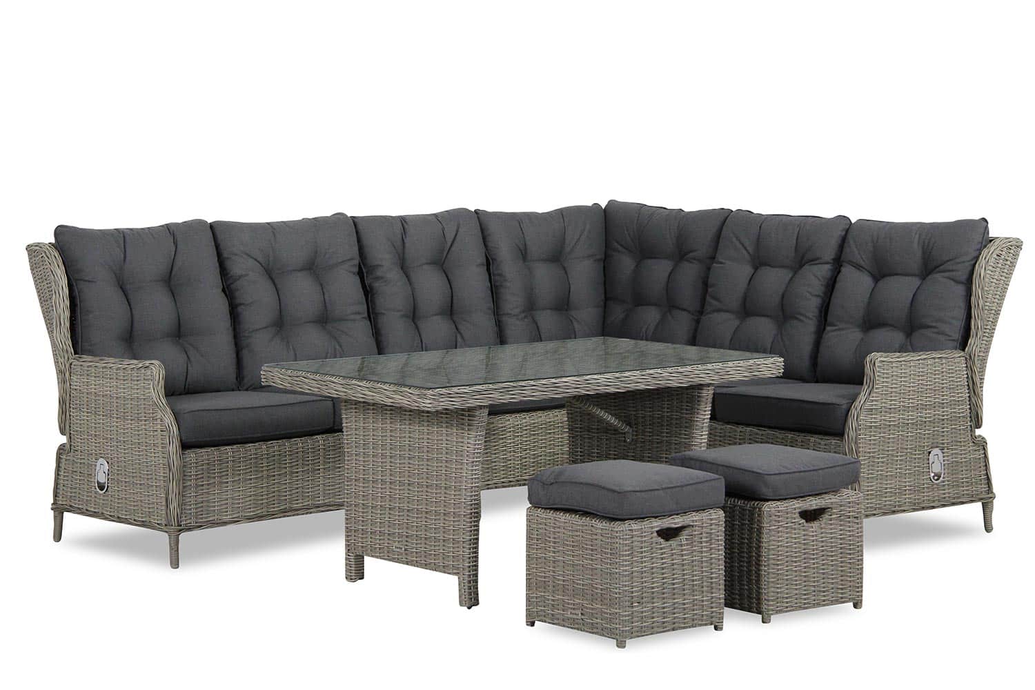 Garden Collections New Castle dining loungeset 7-delig