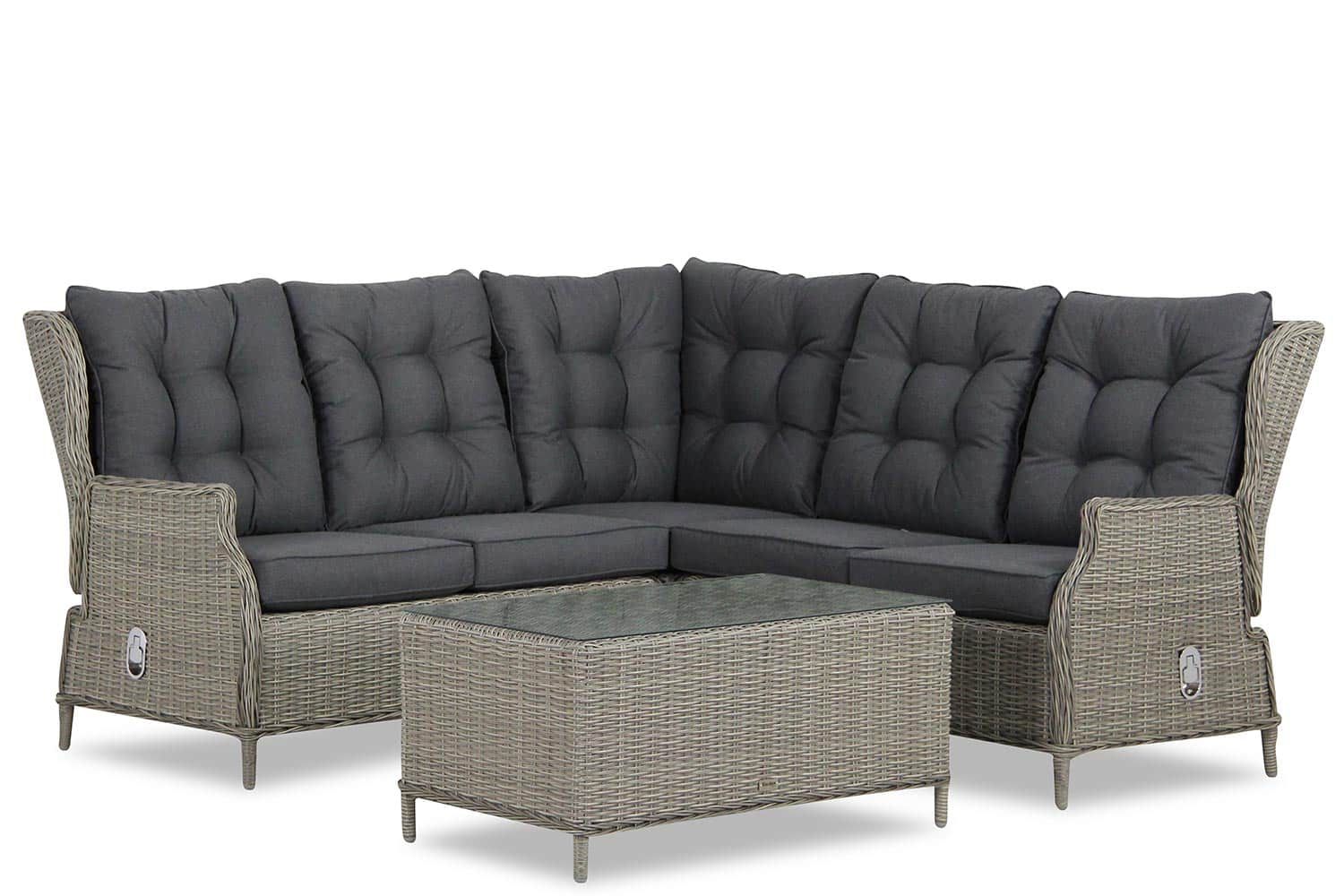Garden Collections New Castle hoek loungeset 4-delig