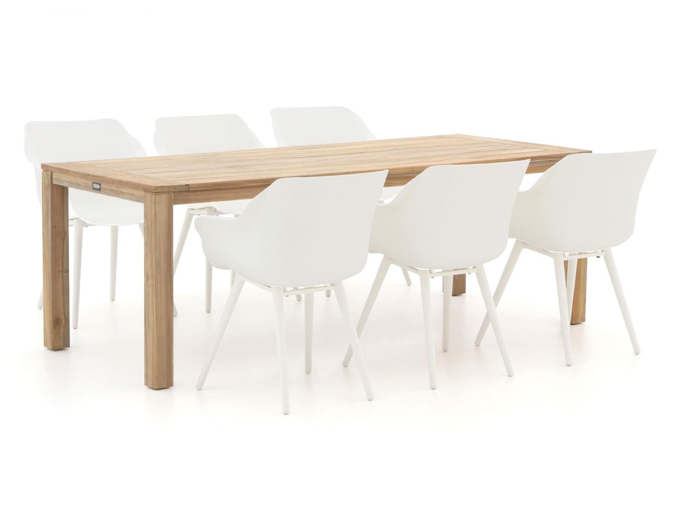 hartman sophie studio/rough s 220cm dining tuinset 7 delig laagste prijsgarantie!
