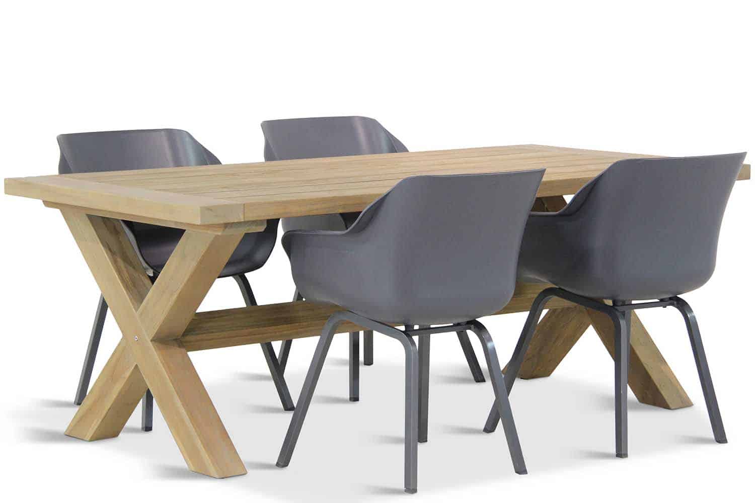 Hartman Sophie element/Oregon 200 cm dining tuinset 5-delig