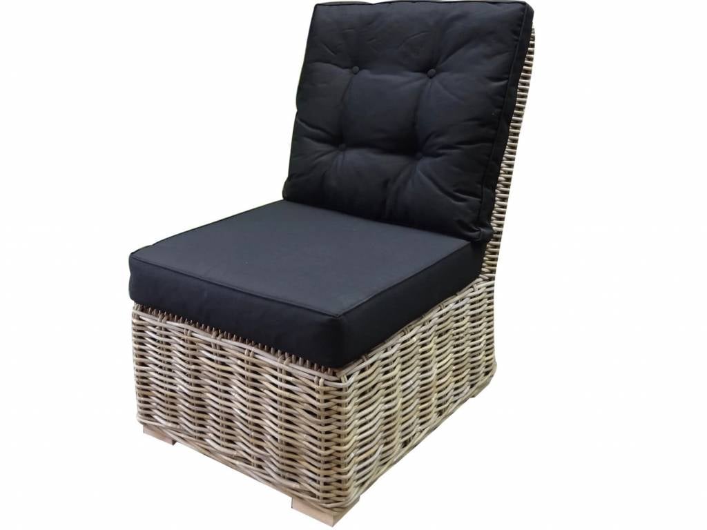 Ibiza middenelement naturel rotan