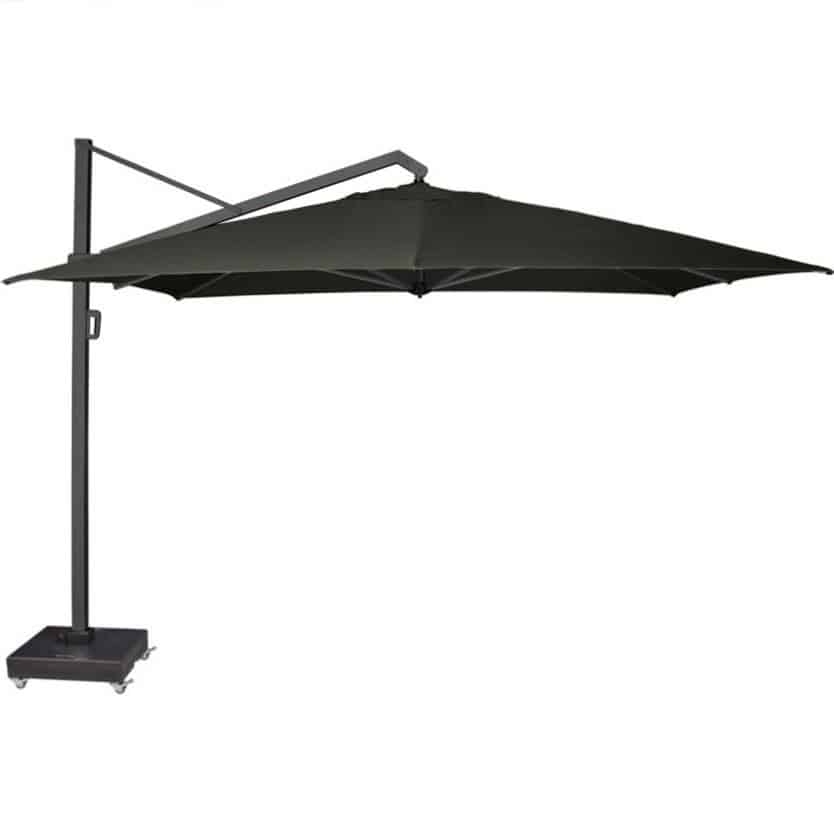 Icon zweefparasol 350x350 cm faded black