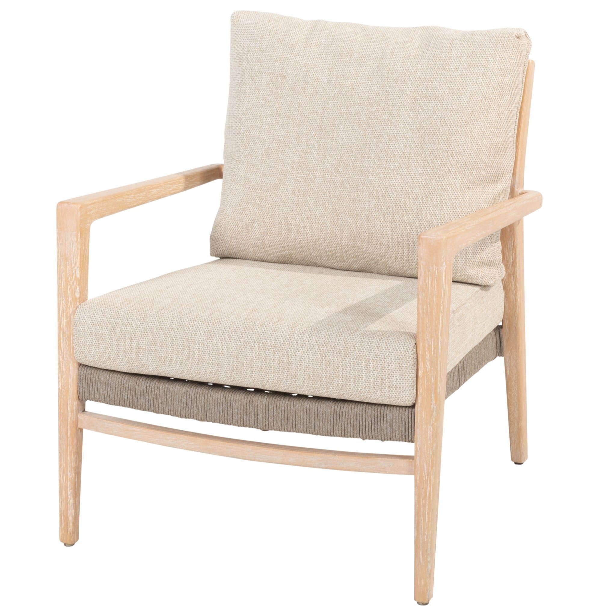 Julia low tuinstoel brushed teak 4 Seasons Outdoor